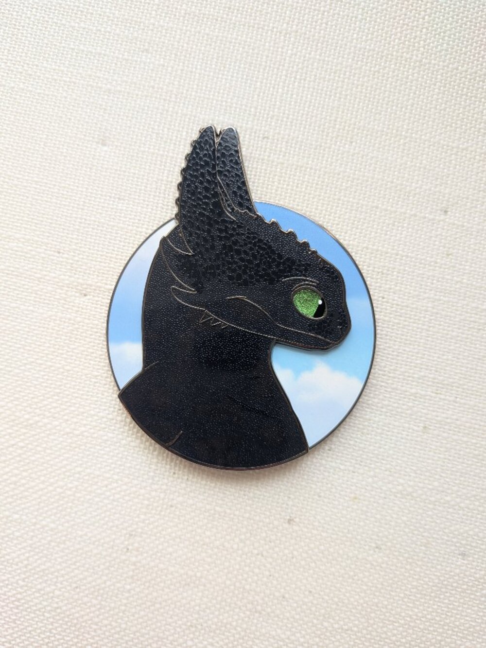 Magically Horrific Toothless Profile Pin